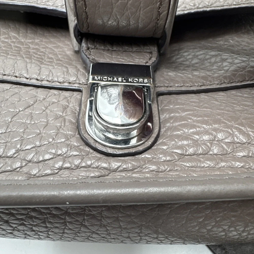 Michael Kors Cooper Satchel in Cinder- See‎ Photos